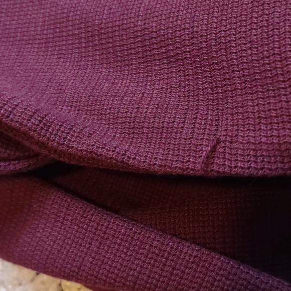 NWT Banana Republic XXL Red Textured Double Knit Crew - Picture 13 of 14